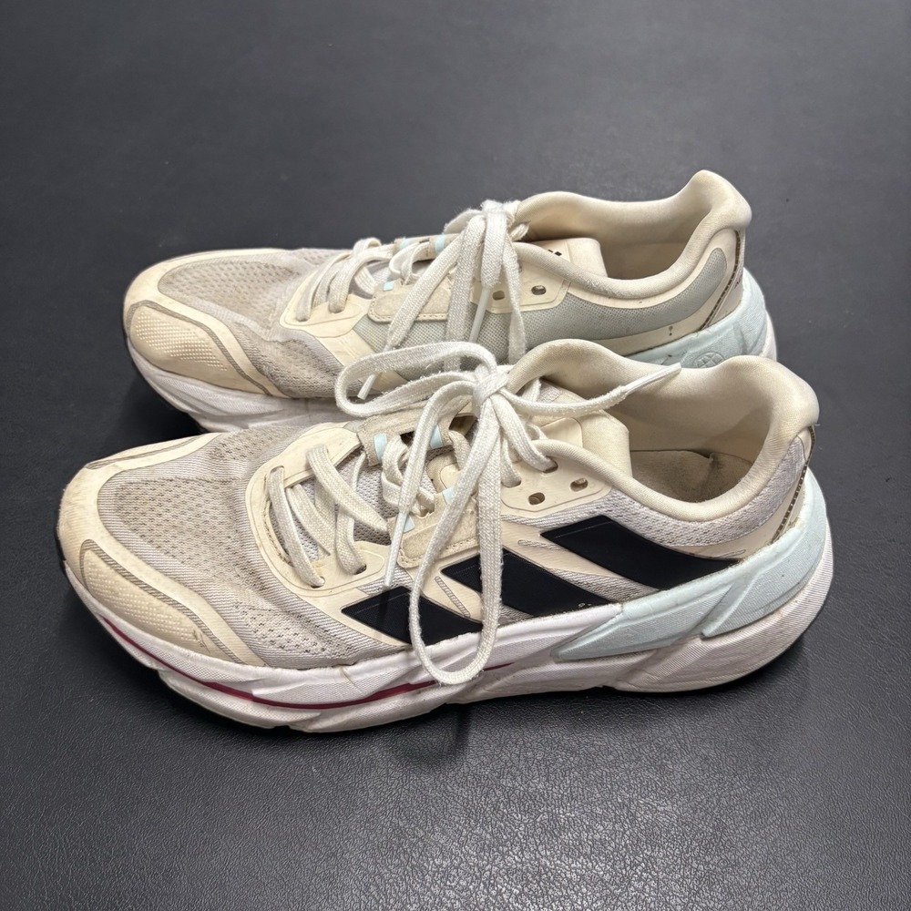 Adidas Womens Adistar CS -GX8454 -White / Carbon -Real Magenta Size 9 Running